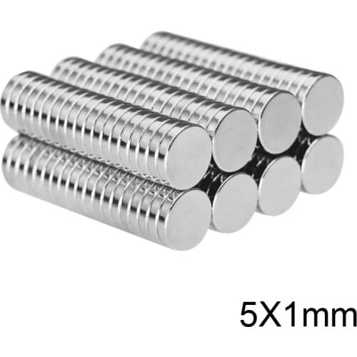 80~3000pcs 5x1 mm Mini Small Circular Magnets 5mmx1mm N35 Neodymium Magnet strong Dia 5x1mm Permanent NdFeB Magnets Disc 5*1 mm
