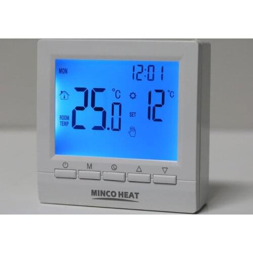 1pc Digital Gas Boiler Thermostat 3A Weekly Programmable Room Temperature Controller