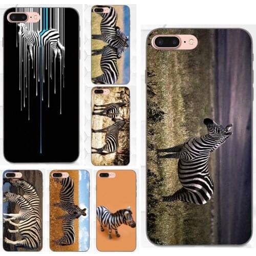 For Samsung Galaxy A3 A5 A6 A6s A7 A8 A9 Star Plus 2016 2017 2018 Soft Silicone TPU Black Covers Zebra Horse