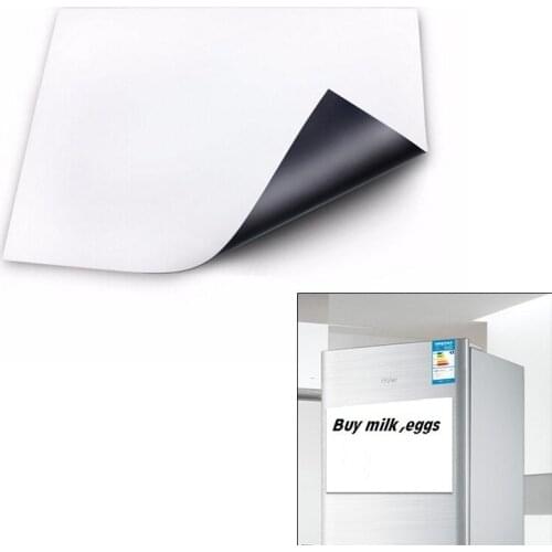 Flexible Size A3 Magnetic Whiteboard Fridge Kitchen Home Office Reminder Magnet Dry-erase Board White Boards SCIE999