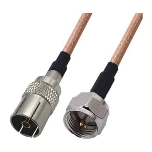 RG316 Cable TV Female to F Male Connector RF Coaxial adapter Extension Cable