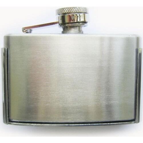 JEANS FRIEND Classic 3 oz Stainless Steel Flask Belt Buckle also Stock in US Gurtelschnalle Boucle de ceinture also Stock in US