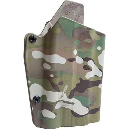 FMA G17L WITH SF Light-Bearing Holster Waist Quick Pistol Holster for G17/G19 and X300 Lamps TB1329