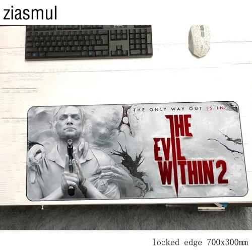 New The evil within padmouse 70x30cm pad to mouse notbook computer mousepad large gaming mouse pad gamer to laptop mouse mats