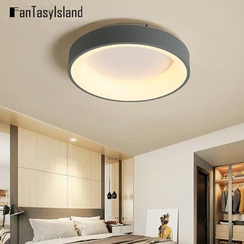Round/square Modern LED Ceiling Lights For Living room Bedroom Fixtures Indoor Home Ceiling Lighting Lamp Lustre Decoration