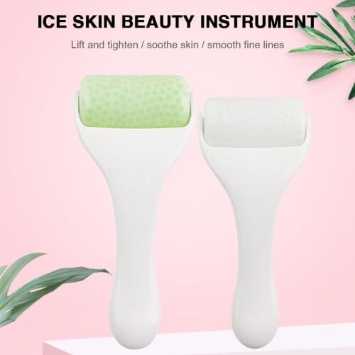 Ice Roller Massage Eye Facial Cream Importer Device Face Care Wrinkle Remover Handheld Face Cold Ice Roller Massage Tool