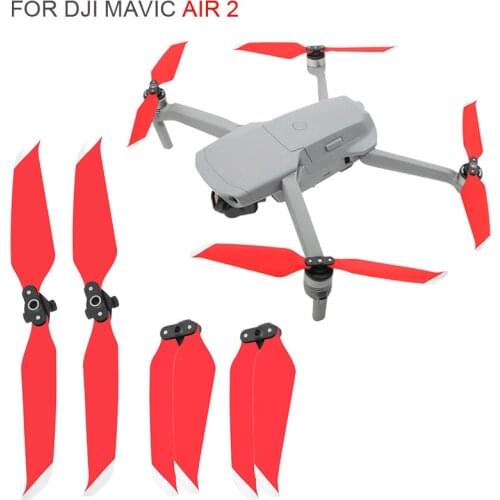 4 PCS Low-Noise 7238F Props for Drone Mavic Air 2 Propeller Quick Release Propeller Blades for DJI Mavic Air 2 Drone Accessories