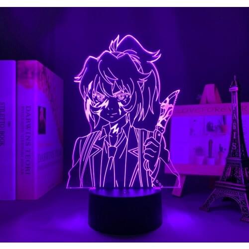 Manga 3d Light High Rise Invasion Nise Mayuko for Bedroom Decoration Led Night Light Birthday Gift Room Decor Table Lamp Anime