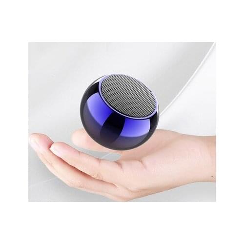 Mini super bass small steel cannon wireless bluetooth 5.0 speaker portable outdoor mobile phone home audio 360° sound
