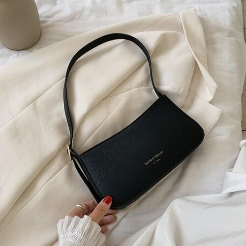2021summer new female bag fashion shoulder bag casual female bag solid color leather ladies bag luxury designer female bag