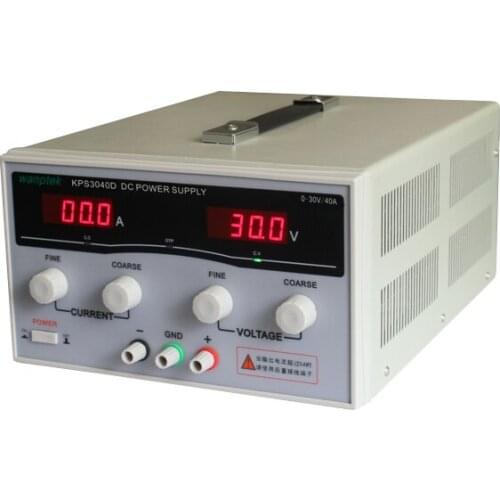 Wanptek New original solid measure KPS3040D power switching power supply DC30V /40A AC 110V/220V laboratory power supply