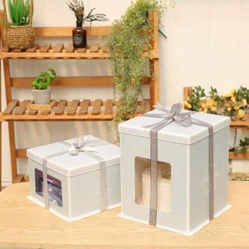 5 PCS Kraft Gift Box Candy Boxes Snack Boxes For Candy\Cake\Jewelry\Gift\toy\Party Packing boxes cake case baking box