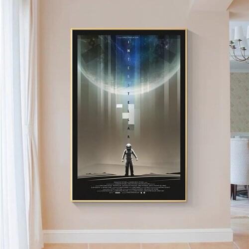 SP117 Silk Cloth Wall Poster Interstellar Alien Space Travel Galaxy Hot Movie Art Home Decoration Gift