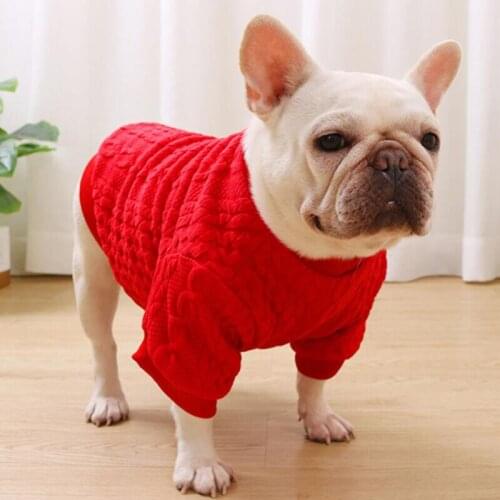 Dog Sweater Winter Dog Clothes Pug French Bulldog Clothing Welsh Corgi Costume Cat Poodle Bichon Schnauzer Dog Outfit Coat