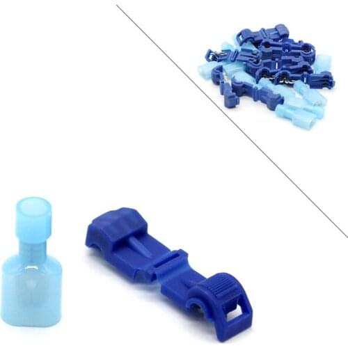 T-Taps/Male Terminal Connectors 30Pcs Combo Set Kit Brass 22-10AWG Practical Durable Great