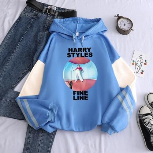 Harry Styles TPWK Treat People with Kindness Patchwork Hoodies Women Men Hip Hop Sweatshirts Harajuku Thin Velvet Warm Coat