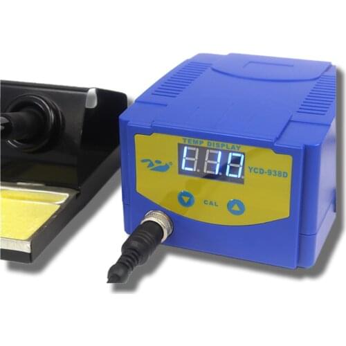 YCD-938D soldering station large screen digital automatic shutdown dormant soldering iron high power 936 soldering station 75W