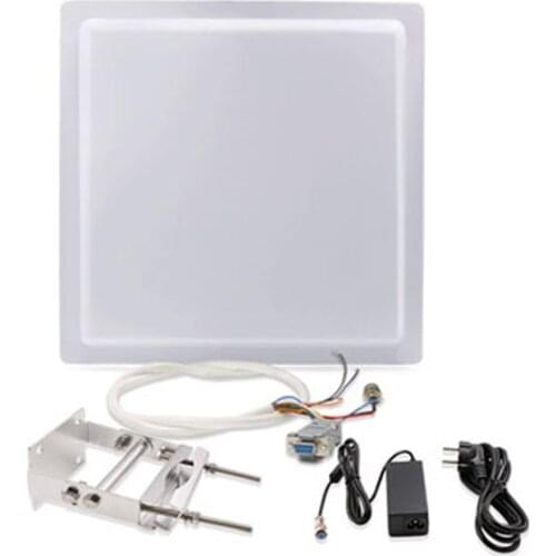 15m IP65 UHF RFID Long Range Card Reader Wiegand26 RS232 RS485 12dbi Parking System Access Control