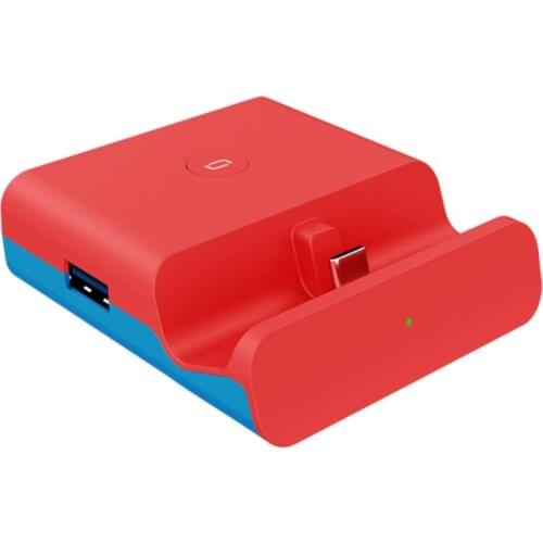 28EA HDMI-Compatible Video Converter for Switch/Switch Lite Host Charging Dock Station Portable TV Conversion Base