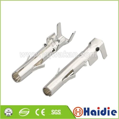 Free shipping 50pcs auto wire terminal for elcetric connector, crimp loose pins loose terminals DJ221-2.1