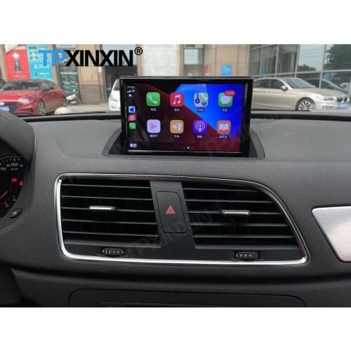 8+128G Car Stereo Receiver Android 10 For Audi Q3 2009 2010 2011 2012 2013 2014 2015 2016 BT GPS Audio Auto Navigation Head Unit