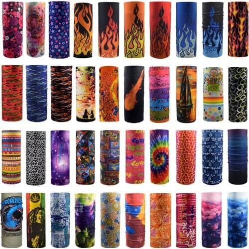 Cycling Outdoor Seamless Balaclava Magic Scarf Men Women Sun Protection Bandanas Neck Gaiters Fishing Camping Headband (118-147)