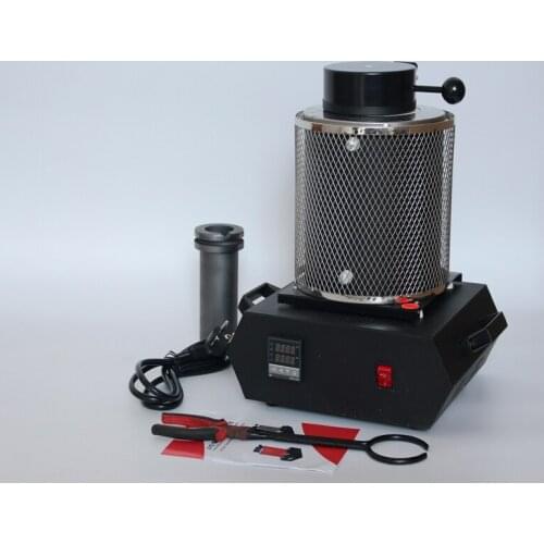 3kg Gold Melting Furnace Digital 2102F Melting Furnace Machine Heating 220V Casting Refining Precious Gold Melting Machine