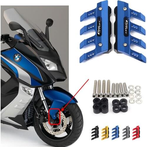 For BMW C600 C600sport C600 SPORT Motorcycle Mudguard Front Fork Protector Guard Block Front Fender Anti-fall Slider Accessories