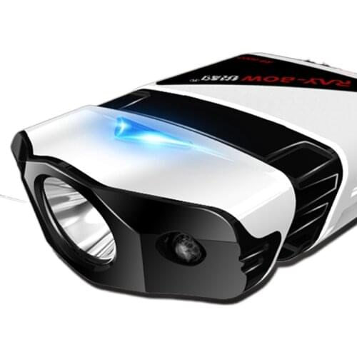 Fishing hat clip headlight bright light sensor head mounted on the visor waterproof headlight glare night fishing lure fishing d