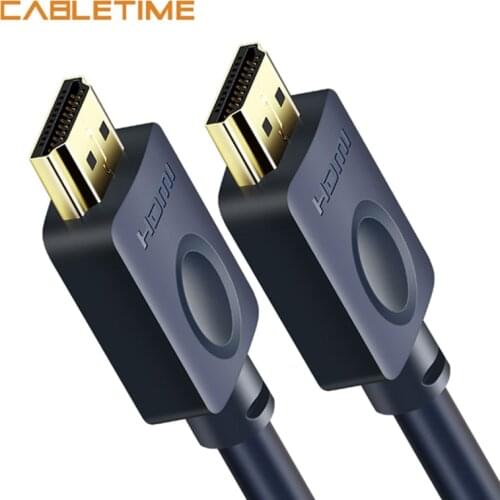 Cabletime 2.0 HDMI cable 4K 60Hz Ultra Speed HDMI Cable CL3 for Xiaomi,Sumsumg, Sony Projector Switch PS4 1-5m N113