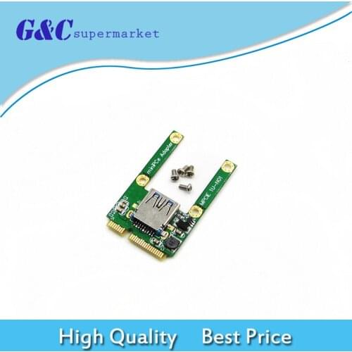 Hot Mini PCI-E PCIExpress Card To USB 3.0 Male Converter Adapter Card NEW diy electronics