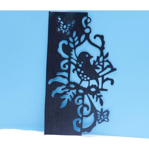 Bird and Butterfly Border Metal Cutting Dies Scrapbooking Embossing Folders for Card Making Craft Stencil Hobby Punching Stencil