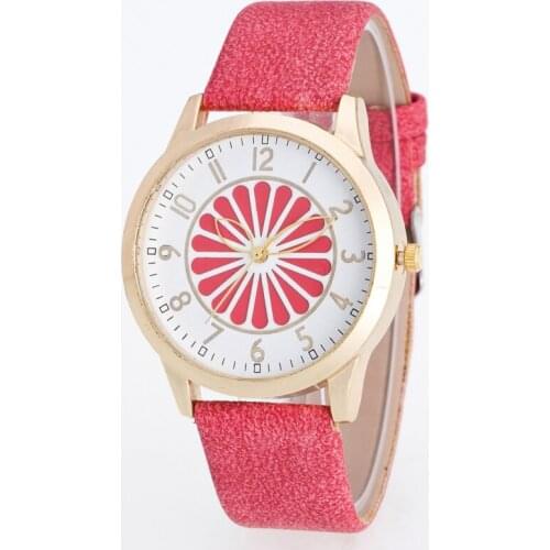 Fashion Women Watch flower Pattern Quartz Watch Personality Hands Ladies Dress Watch relogio feminino Reloj mujer 2017 Hot Sale