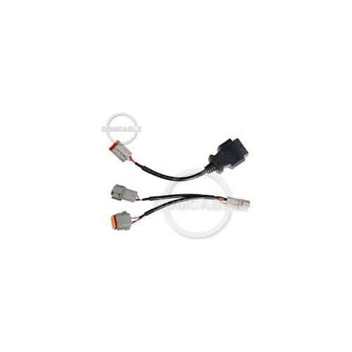 Marine industry diesel engine 6 pin cable for vocom penta vodia5 scanner 8 pin male femal vocom 88890030 diagnosis scanner cable