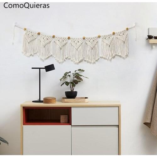 New Room Decoration Tapestries Bohemian Curtain Weaving Handicraft Bedside Pendants Home Background Wall Decorations