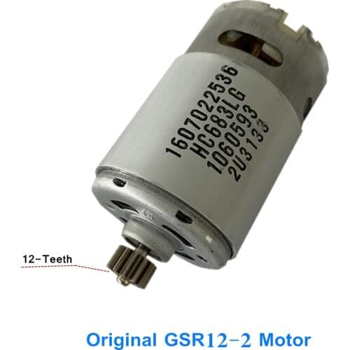 Original Charging drill fitting GSR12-2 With 12-Teeth Gear Repair electric screwdriver Parts