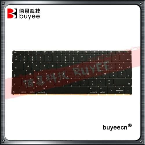 Genuine A1534 French Keyboards For Macbook Air Retina 12'' A1534 FR Keyboard 2016 Year MLHA2 MLHC2 Replacement