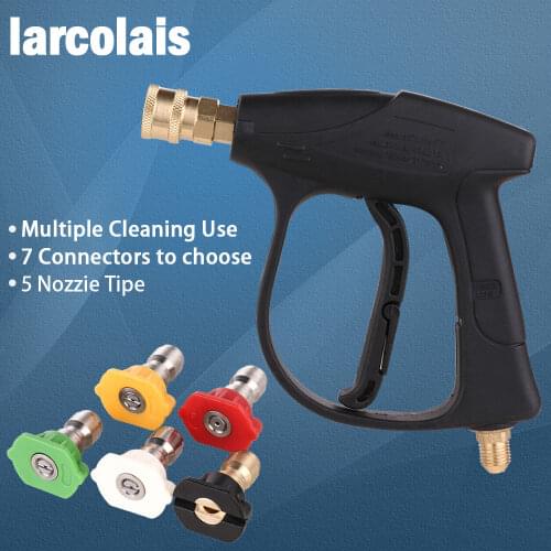 Car Washer Gun 3000 PSI High Pressure Cleaner With 5 Nozzles for Car Pressure Power Washers