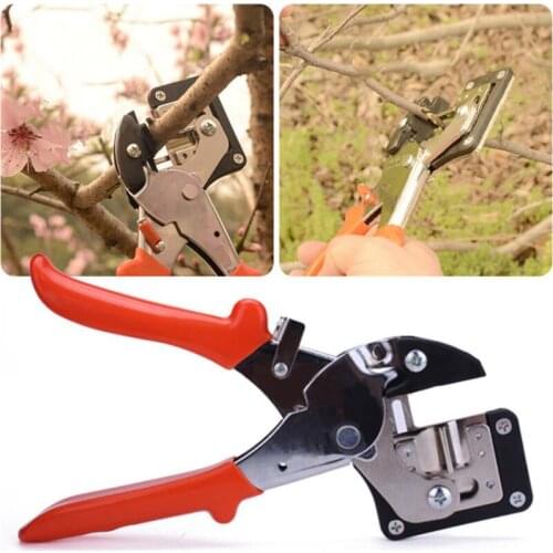 Hot Garden Grafting Tool Farming Pruning Shears Scissor Fruit Tree Vaccination Secateurs Pruning Cutting Shears Garden Tool