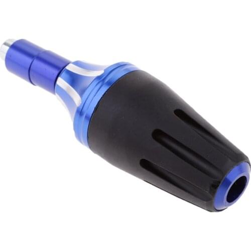 Frame Slider Falling Crash Protector For Motorcycle Blue And Black