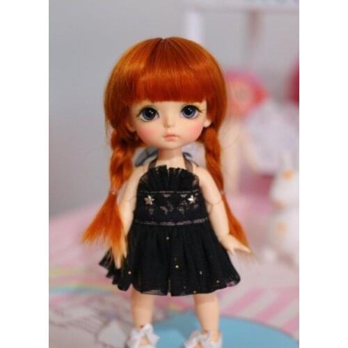 SuDoll Lovely 1/8 yellow Happy free eyes girl doll