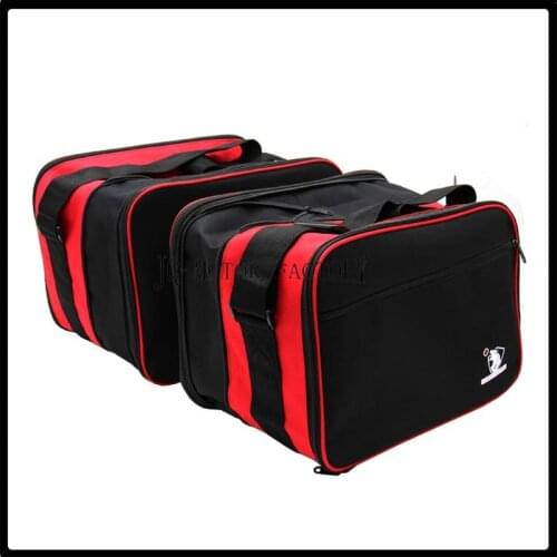 Pannier Liner Bags Expandable Red/Black Great Quality New Pair FOR BMW R1200RT R1200R K1200GT K1300GT