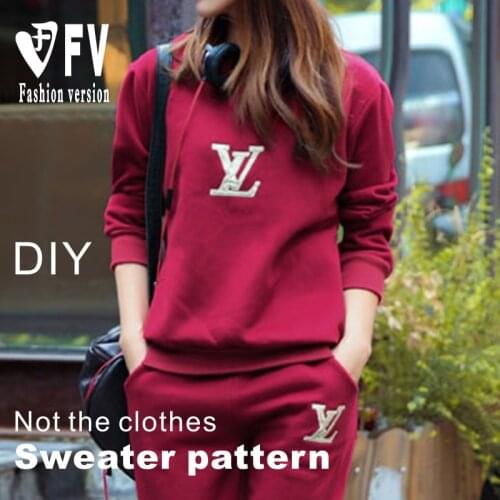 Pattern Making Female Rowan Cuff Jacket Casual Sportswear Sewing Drawing 1:1 Garment Pattern BWY-2