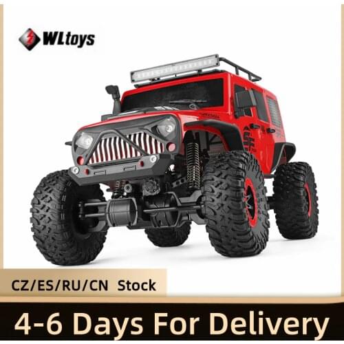 WLtoys 104311 Jeep 1/10 RC Car Super Big Crawler 104311 2.4G 4WD Car SUV Brushed Motor Remote Control Off-road Car