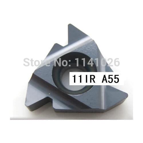 11IR A55 ,Indexable Tungsten Carbide Threading Lathe Inserts for Threaded Lathe Holder