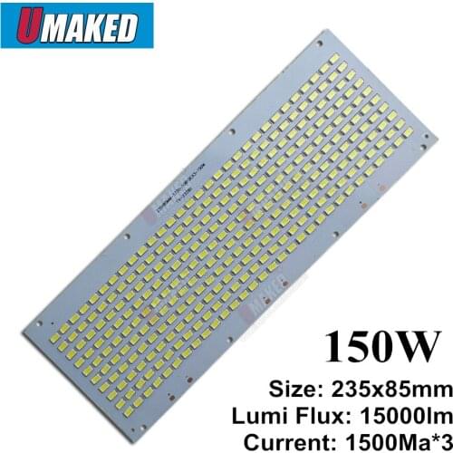 150W 235x85mm Brightness leds floodlight source 15000lm SMD PCB outdoor lamps, led lawn light, graden light, luminaria