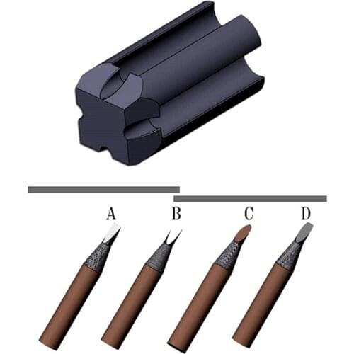 4IN1 Eyebrow Pencil Sharpening Tools Permanent Makeup Tattoo Supplies For Waterproof Eyebrow Pencil Sharpen Tip Thin Tools