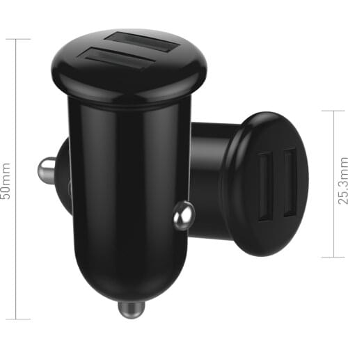 3.1A Dual USB Car Charger Fast Charging Adapter For iPhone 12 11 Pro Max 6 7 8 Plus Xiaomi Samsung Galaxy S8 S7 Huawei