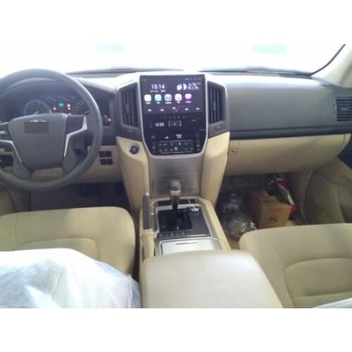 Tesla Style Android Car Radio For-TOYOTA LAND CRUISER 200 LC200 2016-2020 GPS Navigation DSP PX6 Multimedia Player Stereo