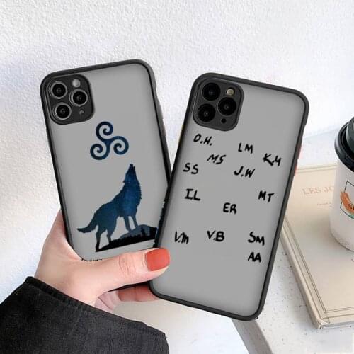 Teen Wolf Stilinski 24 Phone Case matte transparent For iphone 7 8 11 12 plus mini x xs xr pro max cover